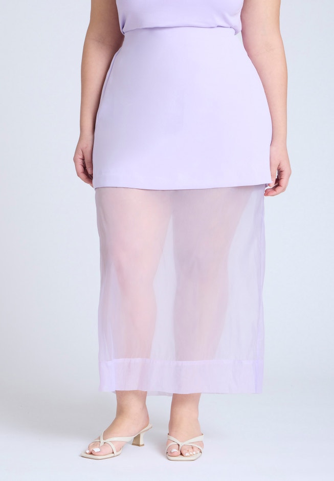 Organza Twofer Skirt image number 2