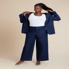 Denim Blazer image number null