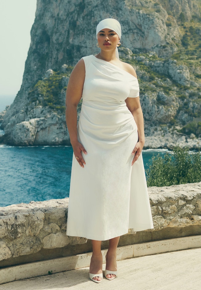 One Shoulder Maxi Dress image number 0
