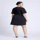 Poplin Twist Mini Dress image number null