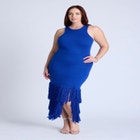 Fringe Maxi Dress image number null