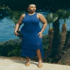 Fringe Maxi Dress image number null