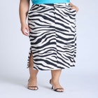 Printed Midi Skirt image number null