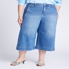 Denim Culotte image number null
