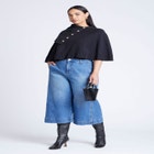 Denim Culotte image number null