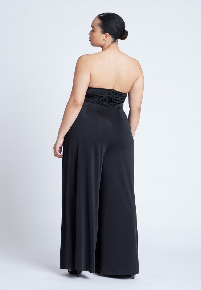 Twist Detail Jumpsuit With Cutout image number null