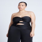 Twist Detail Jumpsuit With Cutout image number null