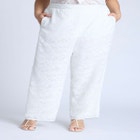 Textured Jacquard Pants image number null