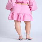 Full Poplin Mini Skirt image number null