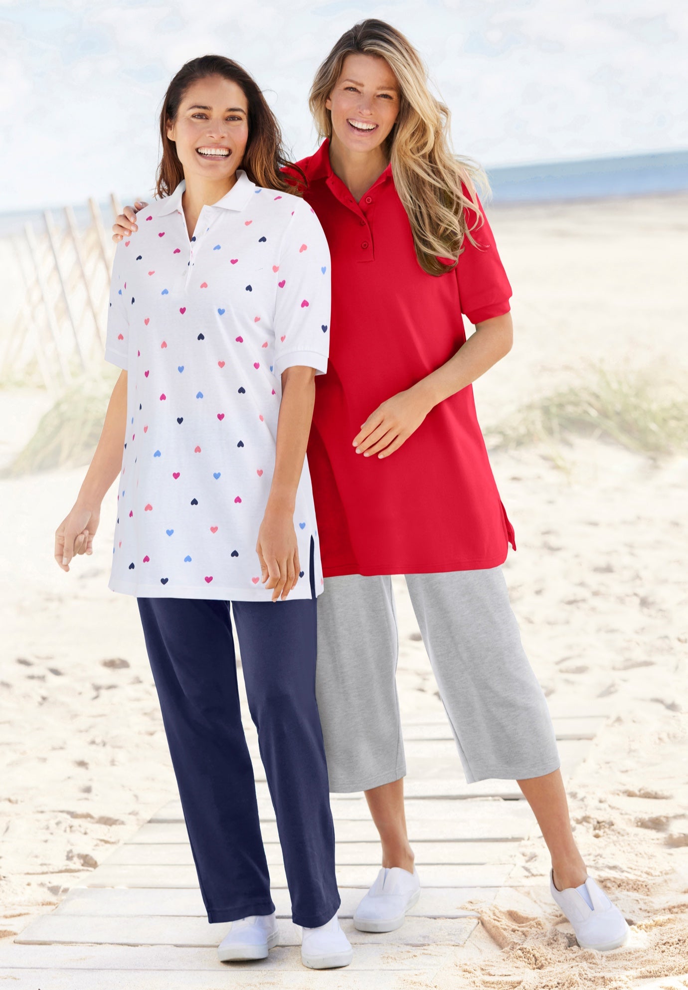 Sport Knit Straight-Leg Pull-On Pants image number 5