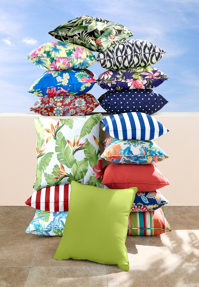 BH Outdoor Performance 20" Square Throw Pillow image number 1