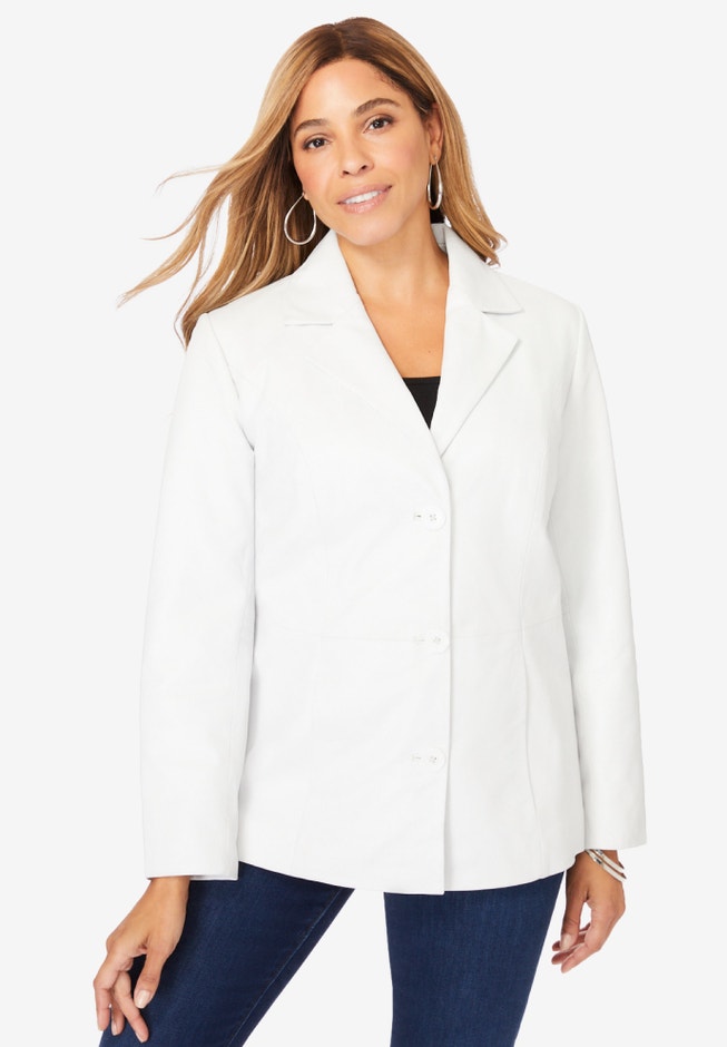 Leather Blazer image number 1