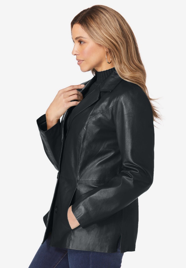 Leather Blazer image number 2