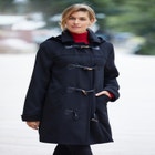 Hooded Toggle Wool Coat image number null