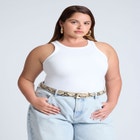 Diagonal Buckle Belt image number null