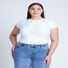 Rhinestone Bra image number null