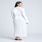 Collared Maxi Shirt Dress image number null