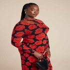 Shoulder Detail Mesh Dress image number null