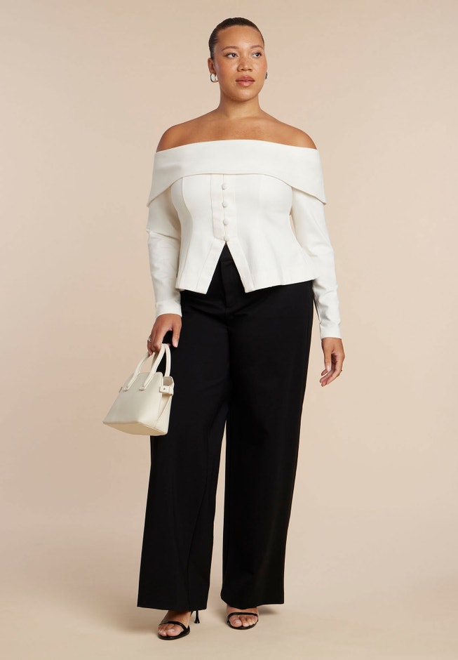 Fold Over Top With Front Button Detail image number null