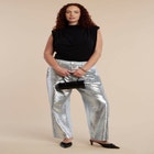 Sequin Front Jean image number null