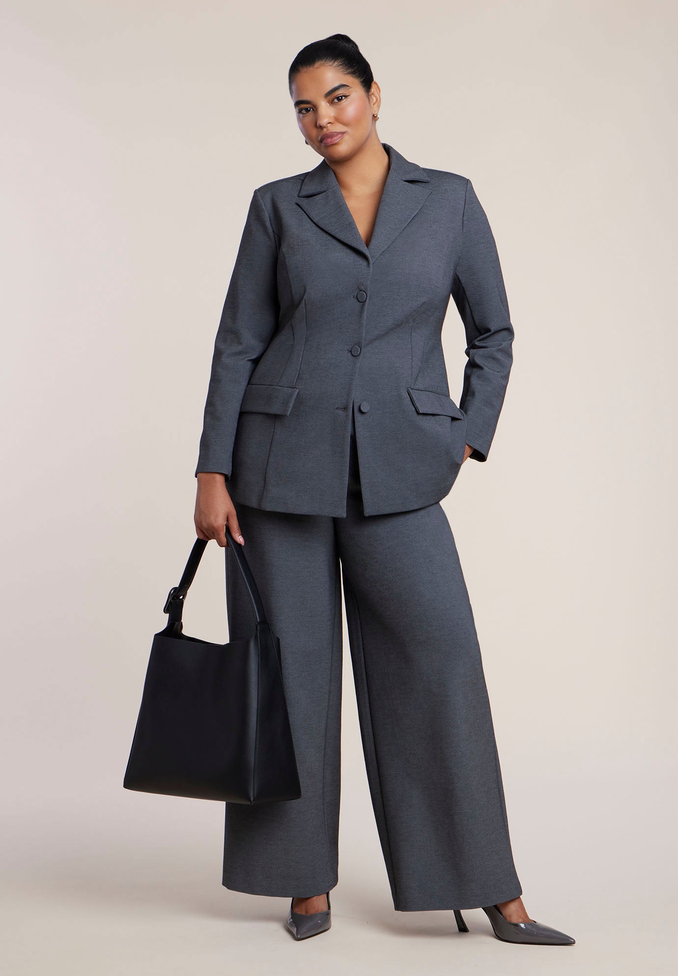The Ultimate Stretch Nipped Waist Blazer image number 2