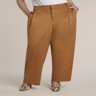 Faux Suede Wide-Leg Pant image number 0