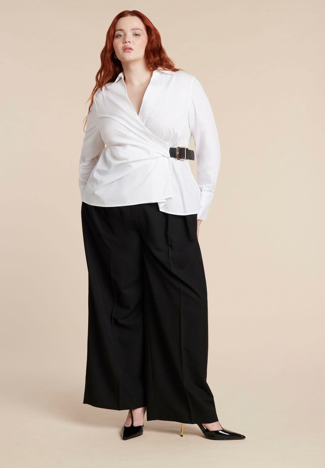 Belted Button Up Shirt image number 1