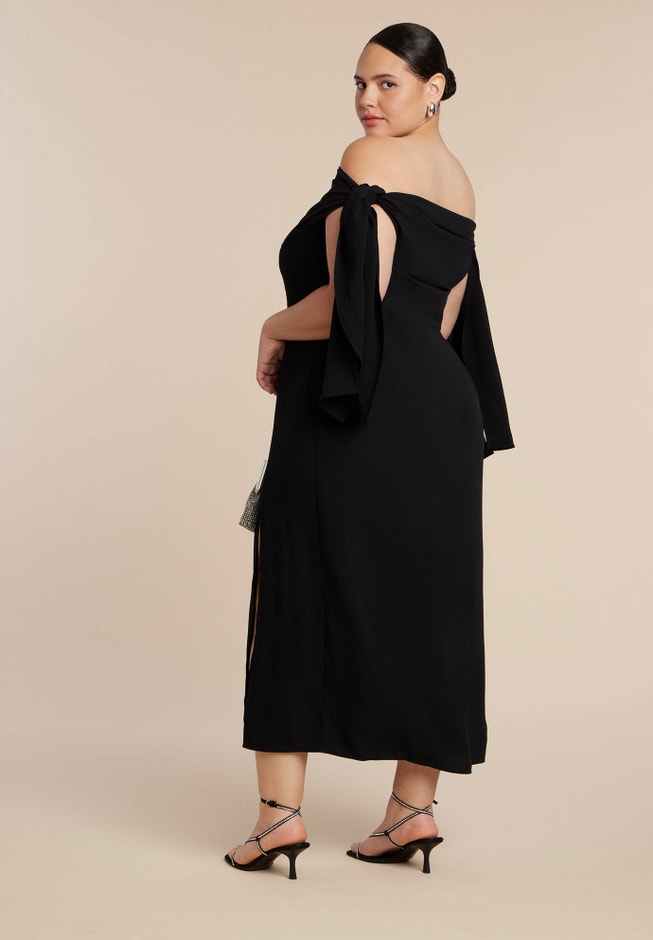 Tie Detail Column Dress image number 2