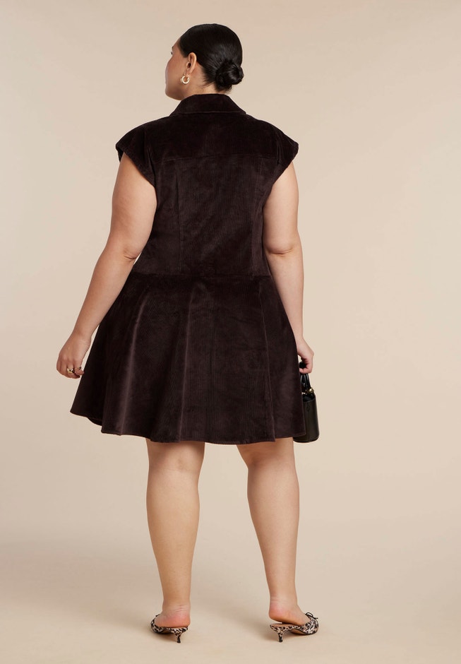 Corduroy Mini Dress image number 3