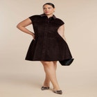Corduroy Mini Dress image number null