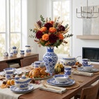 16-PC. Blue Willow Dinnerware Set image number 9