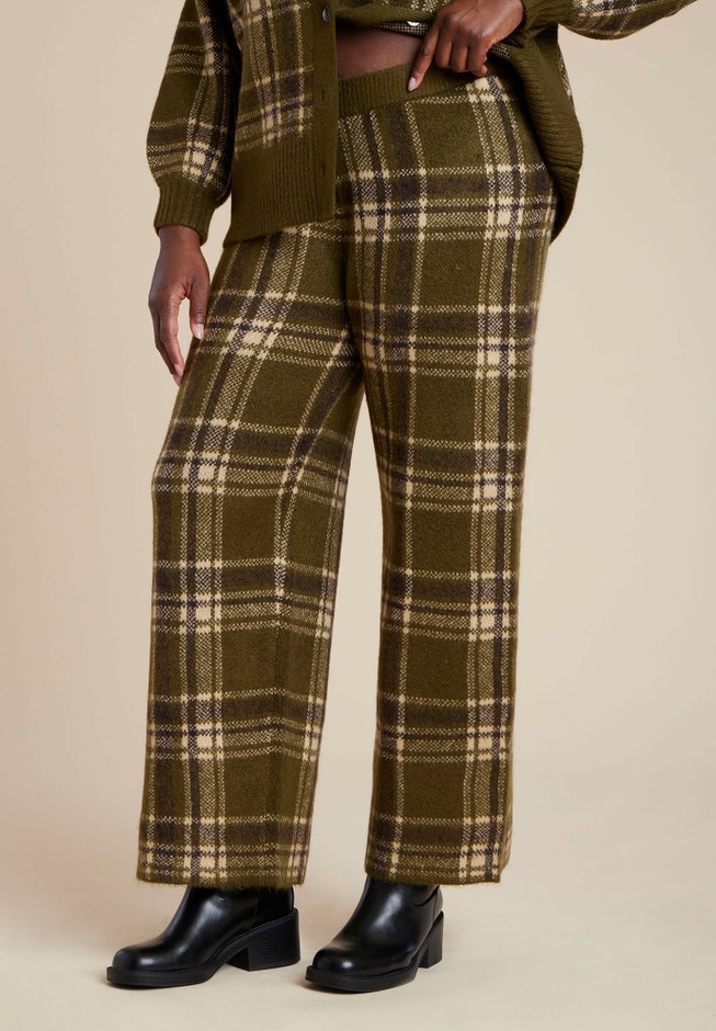 Sweater Intarsia Pant image number 1