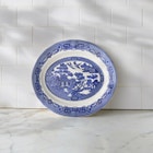 16" Blue Willow Oval Platter image number null