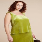 Velvet Top With Bows image number null