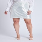 Sequin Mini Skirt image number null