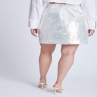 Sequin Mini Skirt image number null