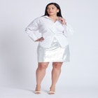 Tie Back Button Up Top image number null