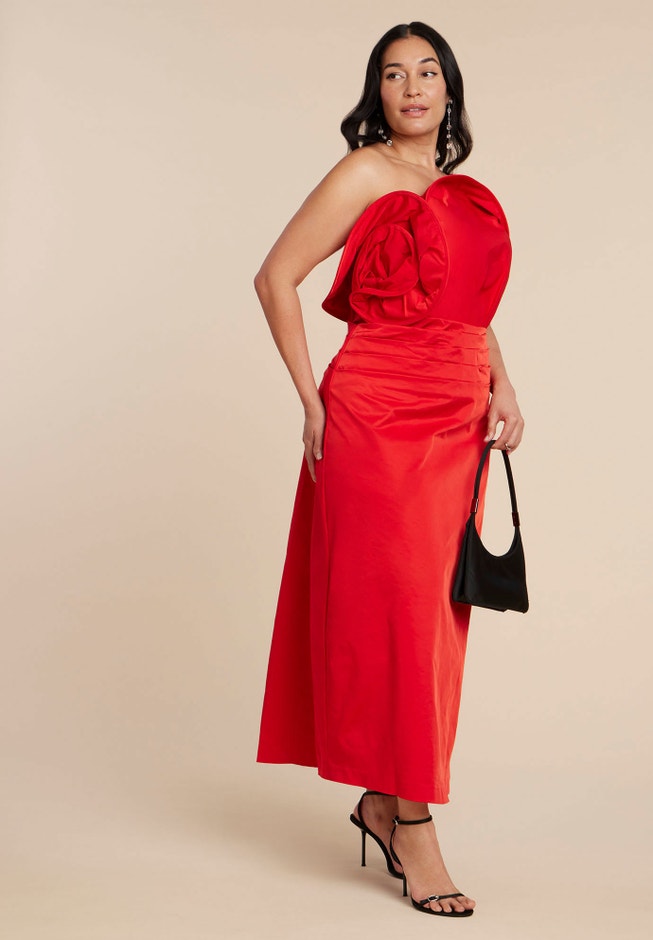  Swirl Bodice Maxi Dress image number 1