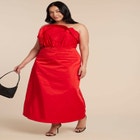 Swirl Bodice Maxi Dress image number null