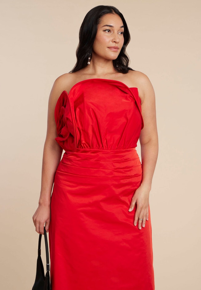  Swirl Bodice Maxi Dress image number 5