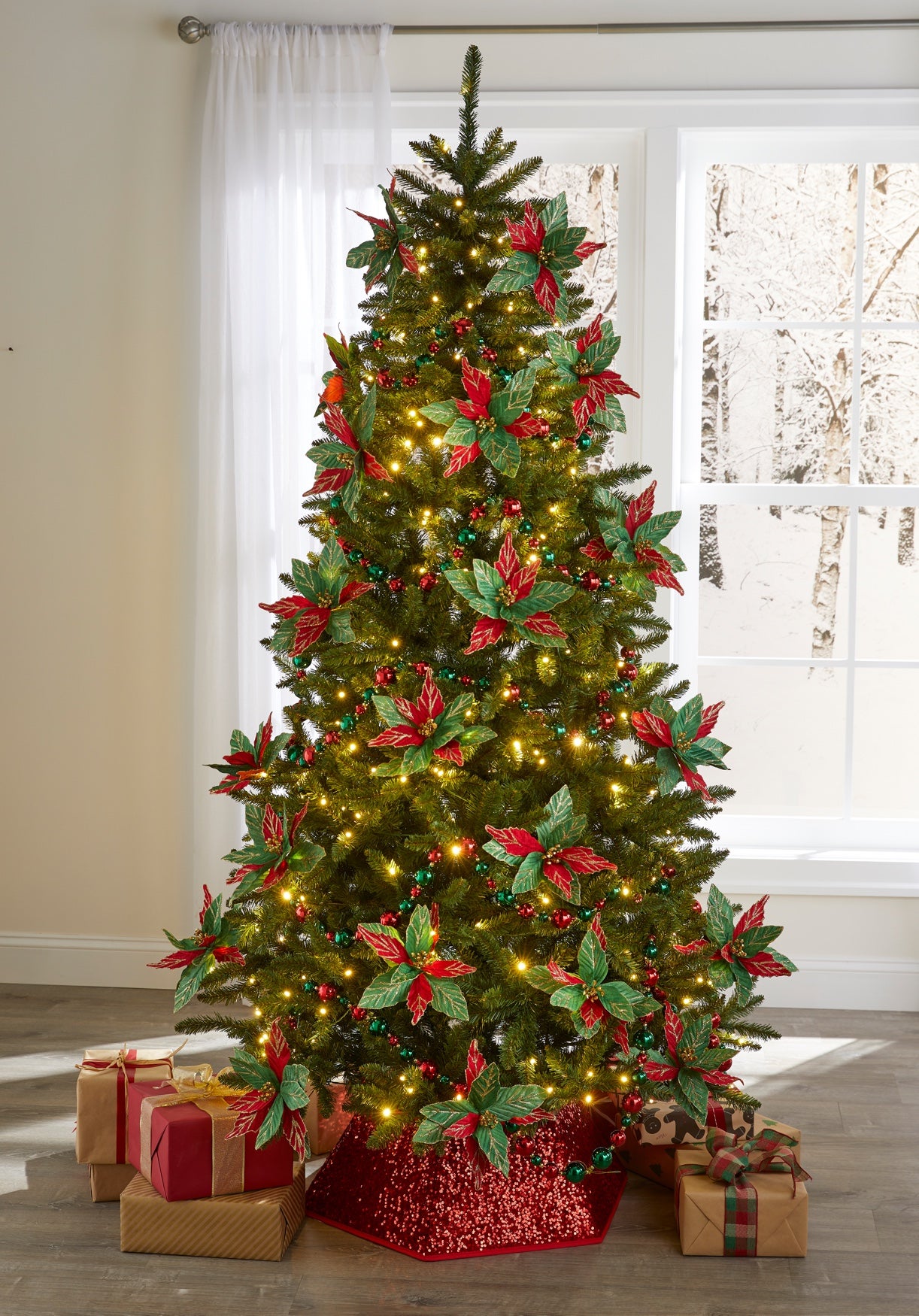 7.5' Pre-Lit Full Alberta Tree image number 0