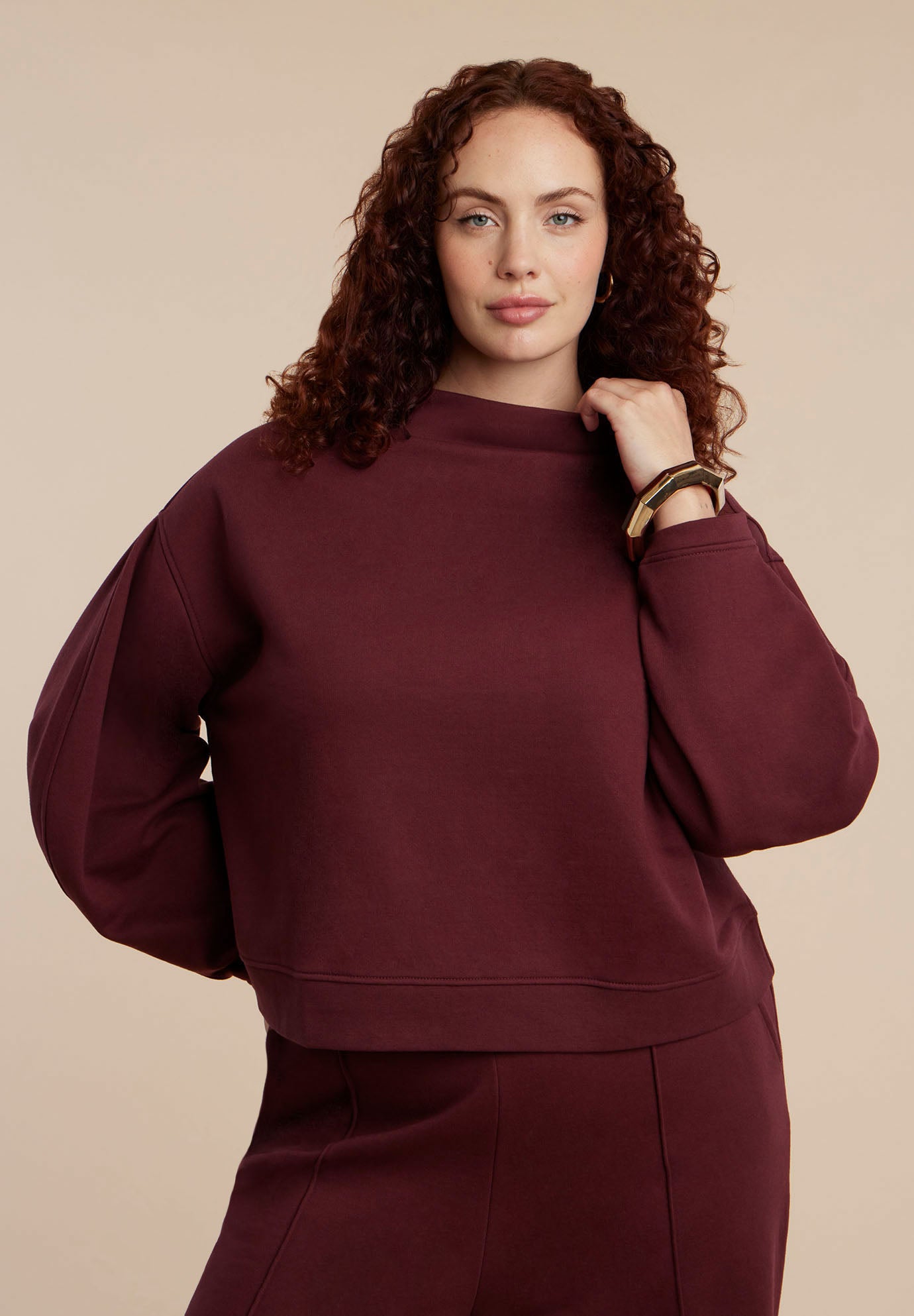 Funnel Neck Sweatshirt image number 0