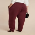 Barrel Leg Sweatpant image number null