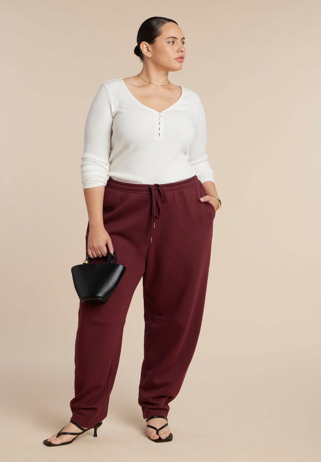 Barrel Leg Sweatpant image number 0