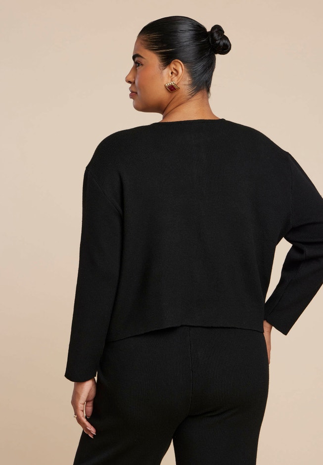 Drop Shoulder Cardigan image number 1