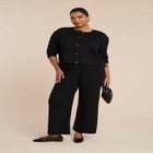 Drop Shoulder Cardigan image number null