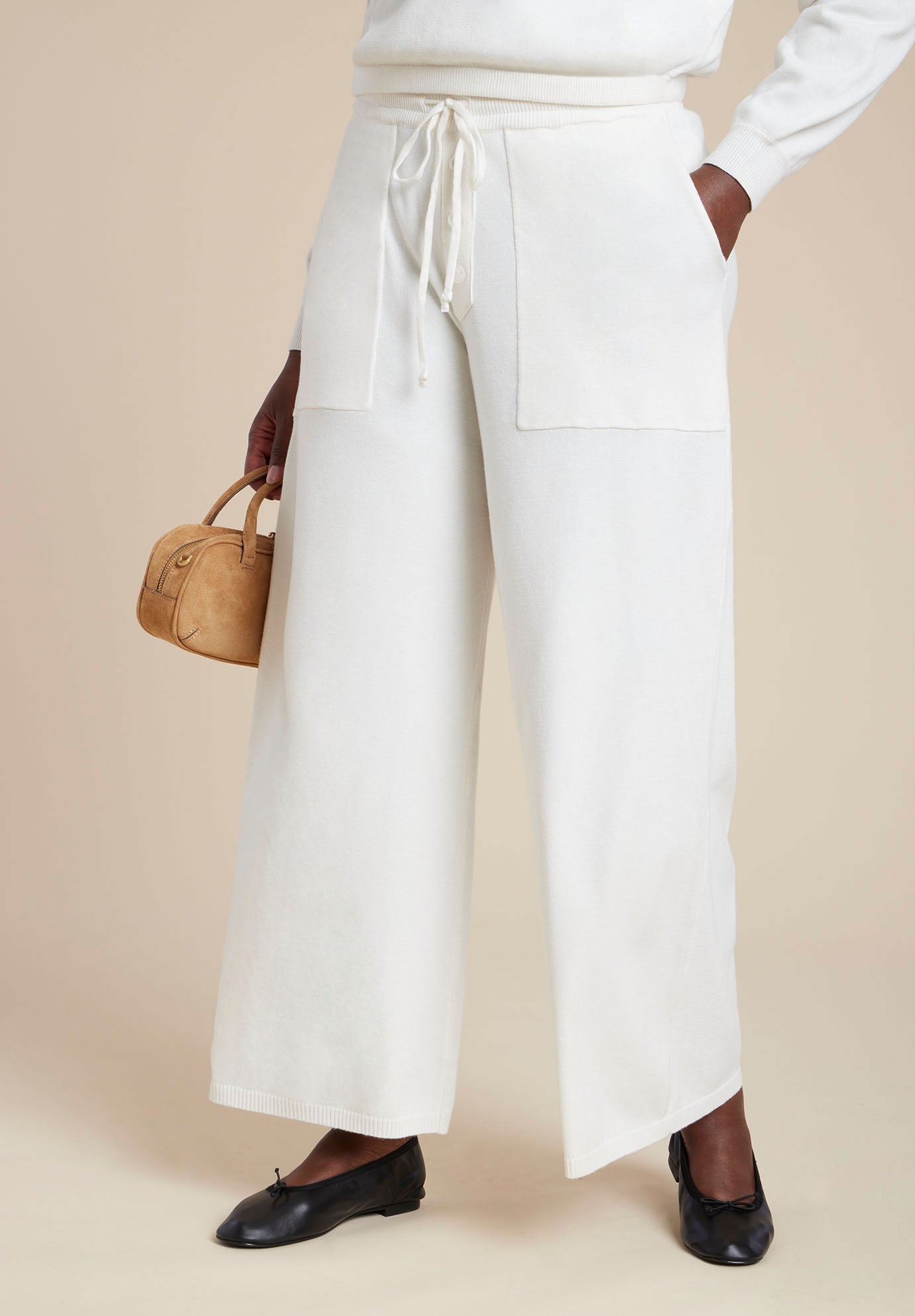 Drawstring Detail Sweater Pant image number 1