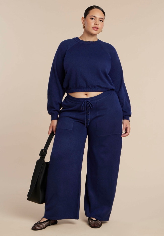 Drawstring Detail Sweater Pant image number 0