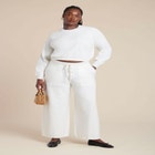 Drawstring Detail Sweater Pant image number null