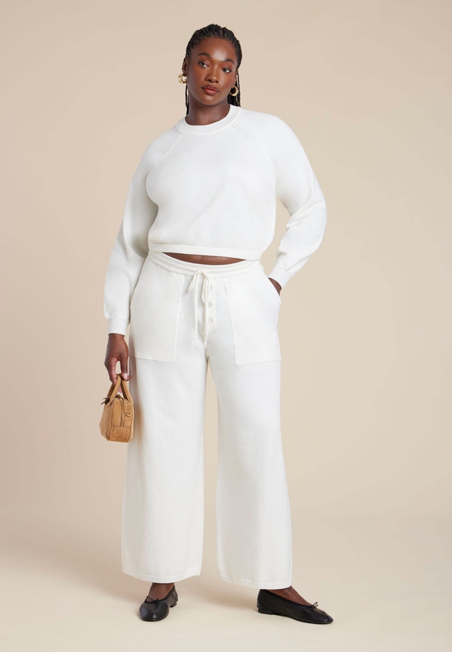 Drawstring Detail Sweater Pant image number 0